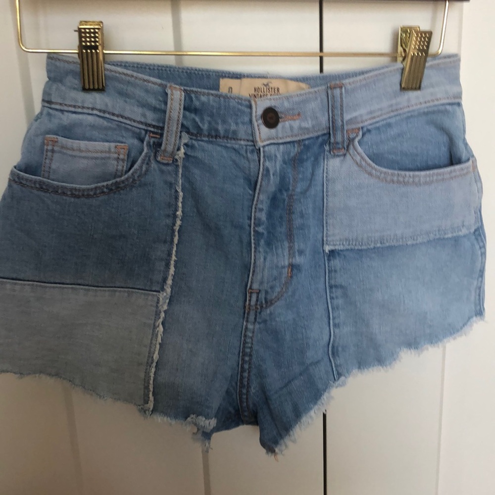 Hollister Denim Patch Shorts